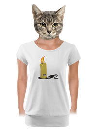 dámské tričko s lemem