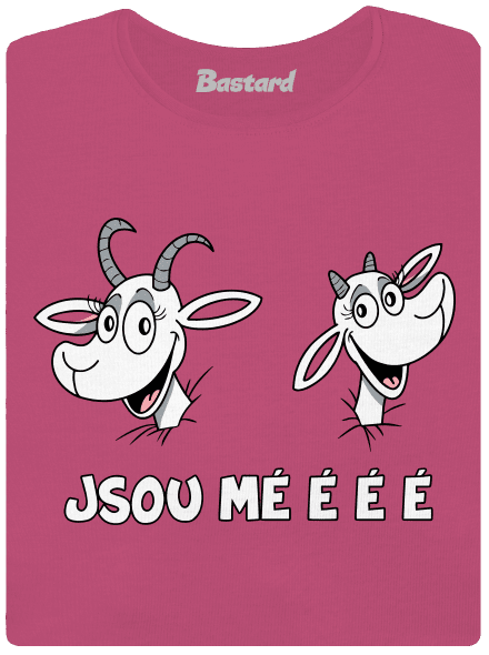 Kozy Jsou méééé dámské tričko s lemem Magenta