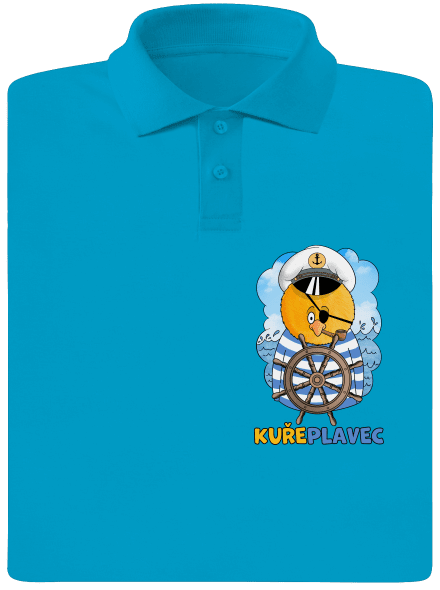 Kuřeplavec pánská polokošile Blue Atol