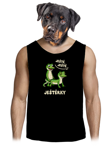 Ještě, ještě pánské tílko Black