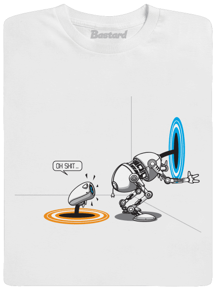 Portal pánské dlouhý rukáv White