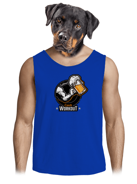 Czech Workout pánské tílko Royal Blue