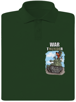 War Hunde pánská polokošile Bottle Green Mal