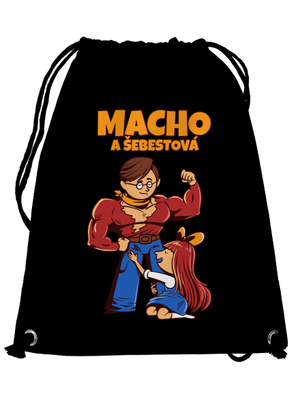 Macho a Šebestová vak Black