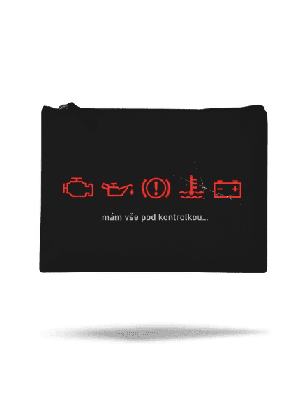 Pod kontrolkou taštička Black