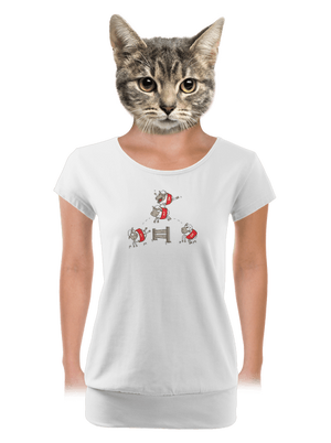 dámské tričko s lemem