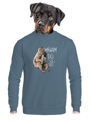 unisex mikina bez kapuce