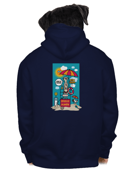 Plavčík pánská mikina na zip Navy