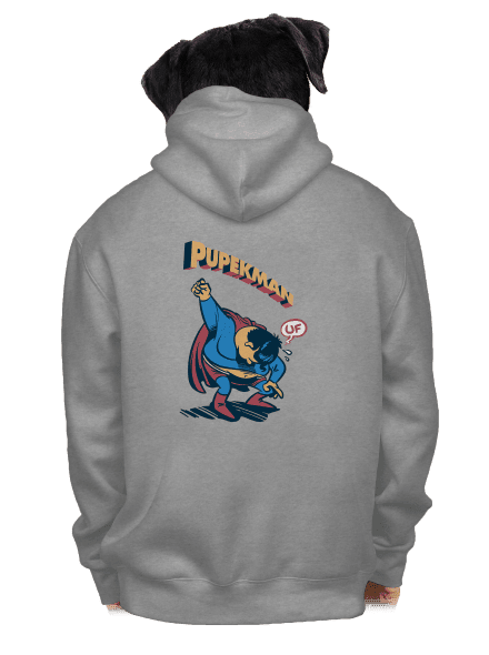 Pupekman pánská mikina na zip Light Melange
