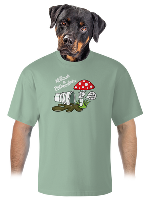 unisex tričko oversized