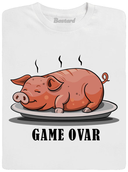 Game ovar pánské dlouhý rukáv White