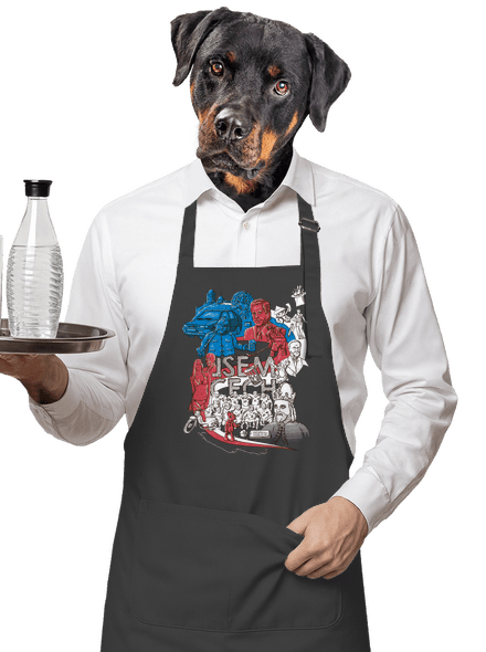 Jsem Čech zástěra Dark Grey