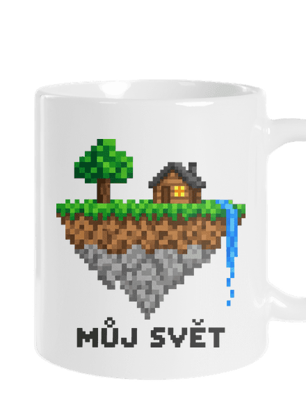Můj svět klasický hrnek White