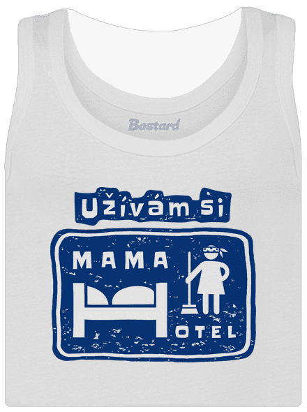 Mama Hotel dámské tílko klasické White