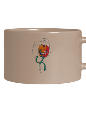 Hulipán hrnek makronka Brown Macaron