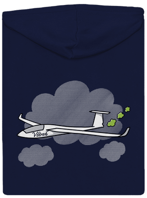 Větroň pánská mikina na zip Navy