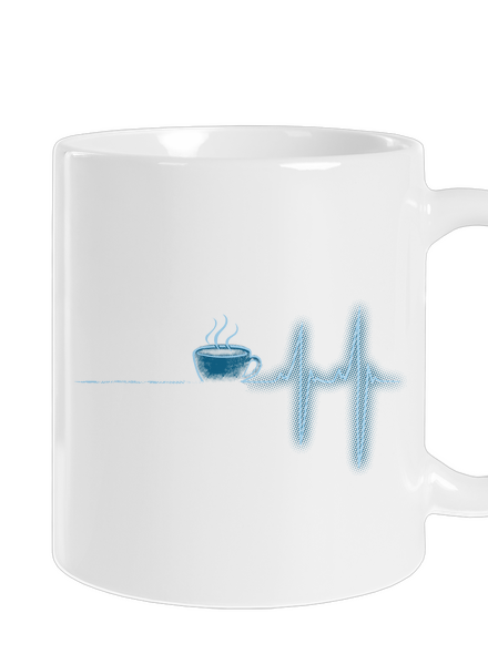 Coffee help klasický hrnek White