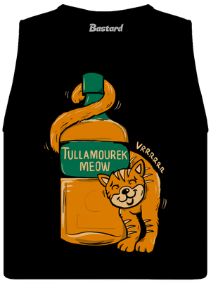 Tullamourek dámské tílko volné Black