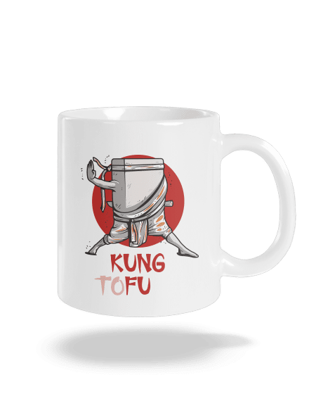 Kung Tofu klasický hrnek White
