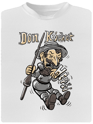 Don Kýchot dětské sportovní tričko White