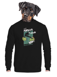 unisex mikina bez kapuce