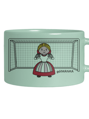 Gólmanka hrnek makronka Mint Macaron