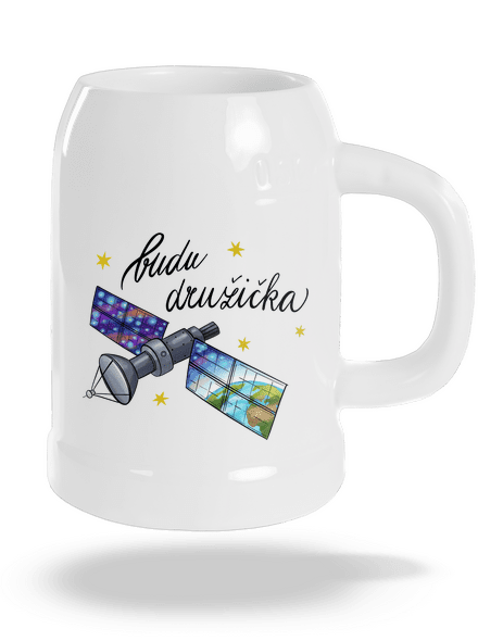 Budu družička půllitr White