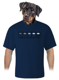 unisex tričko oversized