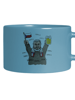 Hodor hrnek makronka Blue Macaron