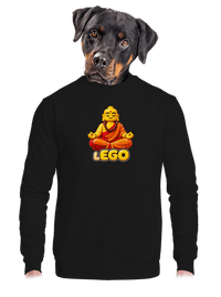 unisex mikina bez kapuce