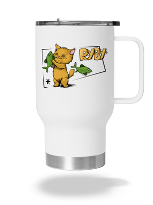 Kočičí horoskop: Ryby termohrnek White