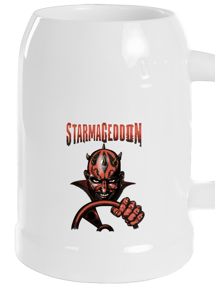 Starmageddon půllitr White