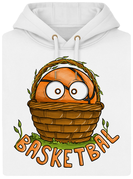 Basketbal unisex mikina premium Snowwhite