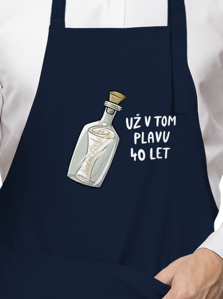 Už v tom plavu zástěra Navy