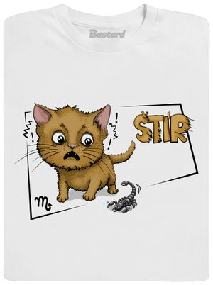 Kočičí horoskop: Štír dětské tričko White