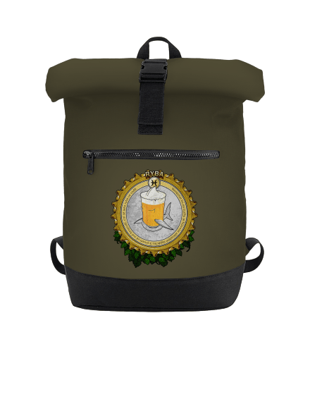 Pivní horoskop: Ryba batoh Military Green