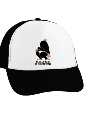 Krtek a kalhotky kšiltovka truckerka Black cap