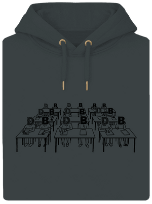 Cimrman: Debil, blbeček unisex mikina premium Charcoal