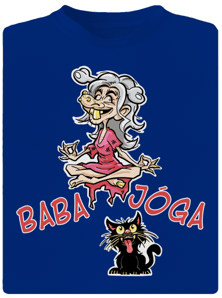 Baba Jóga pánské sportovní tričko Royal Blue Mal