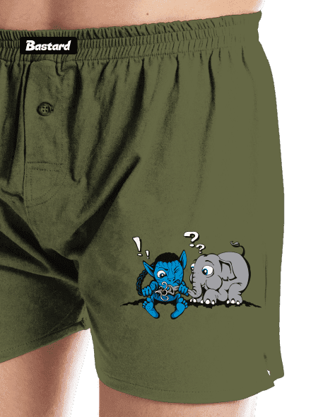 Error 501 pánské trenky Khaki