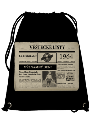 Věštecké listy vak Black