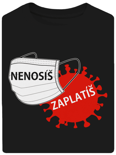 Nenosíš zaplatíš unisex tričko oversized Black
