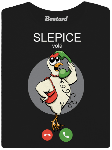 Slepice volá dámské tričko Black
