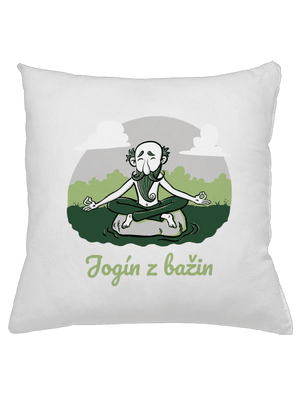 Jogín z bažin polštář White