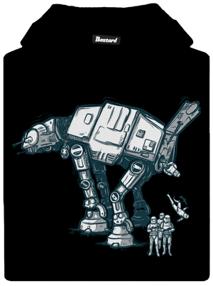 AT-AT dětská mikina klokanka Black