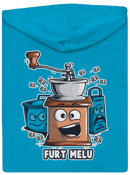 Mlýnek dámská mikina na zip Blue Atol