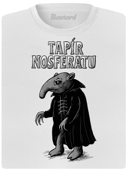 Tapír Nosferatu dámské sportovní tričko White