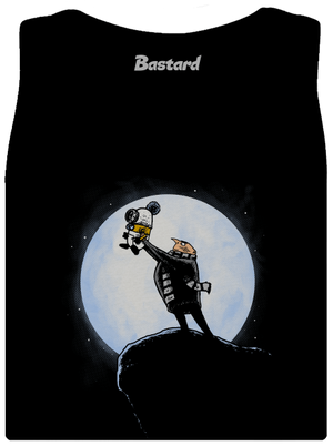 Mimoní král dámské tílko klasické Black