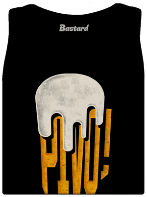 Nápis Pivo dámské tílko klasické Black