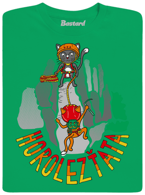 Horolezťata dětské tričko Kelly Green